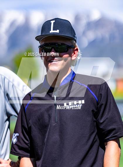 Thumbnail 3 in American Fork vs. Lehi (UHSAA 6A Championship Game 1) photogallery.