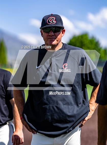 Thumbnail 3 in American Fork vs. Lehi (UHSAA 6A Championship Game 1) photogallery.