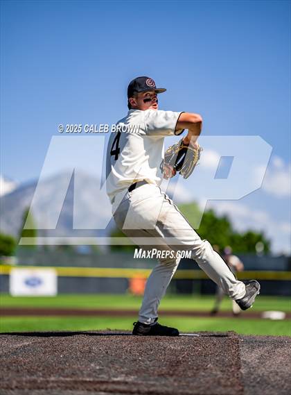 Thumbnail 3 in American Fork vs. Lehi (UHSAA 6A Championship Game 1) photogallery.