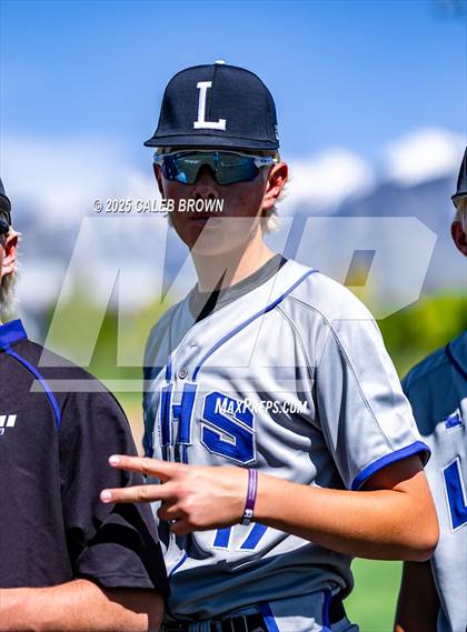 Thumbnail 2 in American Fork vs. Lehi (UHSAA 6A Championship Game 1) photogallery.