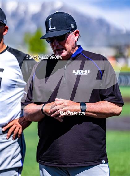 Thumbnail 3 in American Fork vs. Lehi (UHSAA 6A Championship Game 1) photogallery.