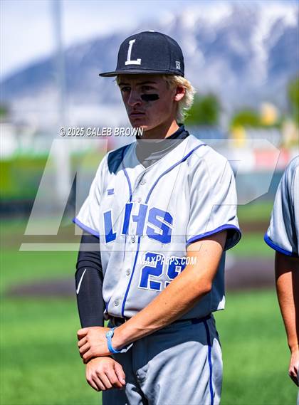 Thumbnail 3 in American Fork vs. Lehi (UHSAA 6A Championship Game 1) photogallery.