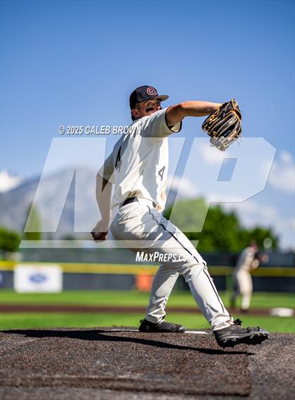Thumbnail 1 in American Fork vs. Lehi (UHSAA 6A Championship Game 1) photogallery.