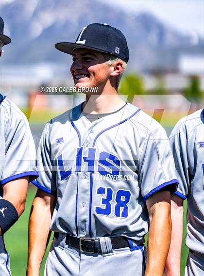 Thumbnail 1 in American Fork vs. Lehi (UHSAA 6A Championship Game 1) photogallery.