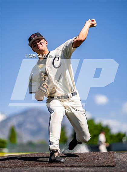 Thumbnail 1 in American Fork vs. Lehi (UHSAA 6A Championship Game 1) photogallery.