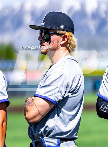Thumbnail 3 in American Fork vs. Lehi (UHSAA 6A Championship Game 1) photogallery.