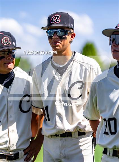 Thumbnail 3 in American Fork vs. Lehi (UHSAA 6A Championship Game 1) photogallery.