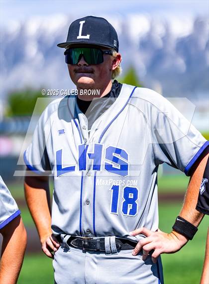 Thumbnail 1 in American Fork vs. Lehi (UHSAA 6A Championship Game 1) photogallery.