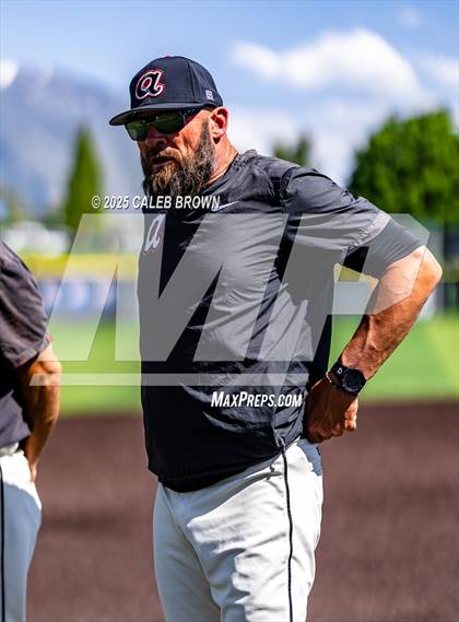 Thumbnail 3 in American Fork vs. Lehi (UHSAA 6A Championship Game 1) photogallery.