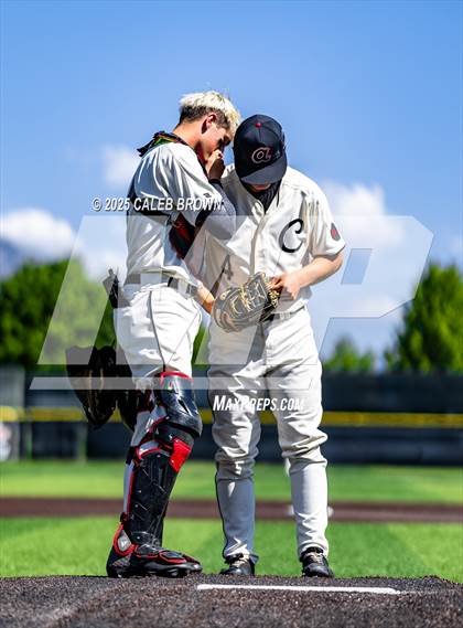 Thumbnail 2 in American Fork vs. Lehi (UHSAA 6A Championship Game 1) photogallery.