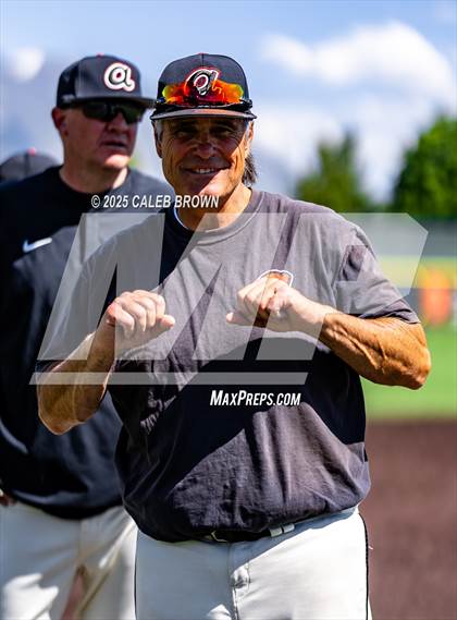 Thumbnail 2 in American Fork vs. Lehi (UHSAA 6A Championship Game 1) photogallery.