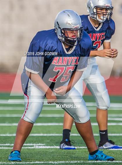Thumbnail 2 in Manvel Freshman B vs Galena Park Freshmen B photogallery.
