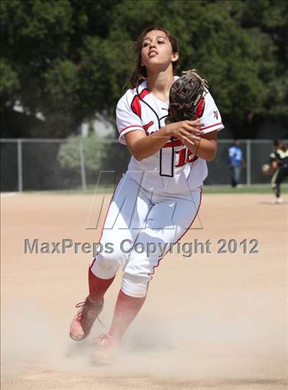 Thumbnail 2 in Knight @ Burroughs (CIF SS Playoffs) photogallery.