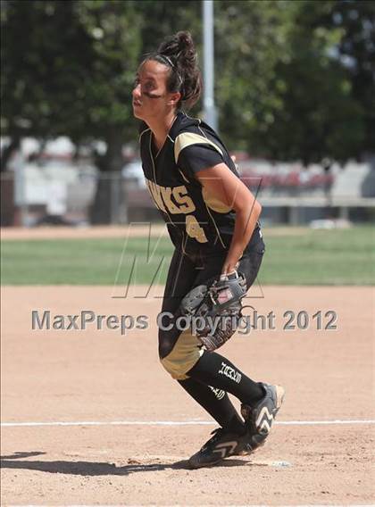 Thumbnail 2 in Knight @ Burroughs (CIF SS Playoffs) photogallery.