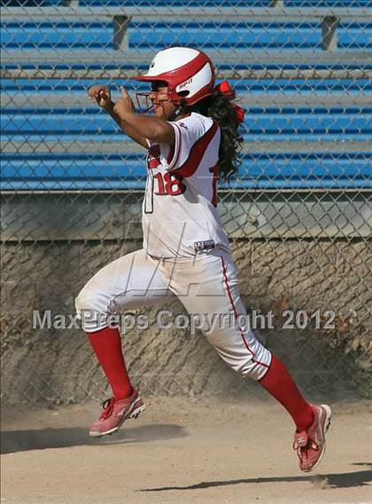 Thumbnail 2 in Knight @ Burroughs (CIF SS Playoffs) photogallery.