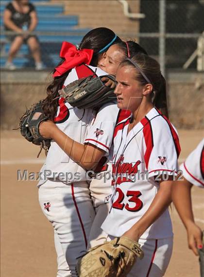 Thumbnail 1 in Knight @ Burroughs (CIF SS Playoffs) photogallery.