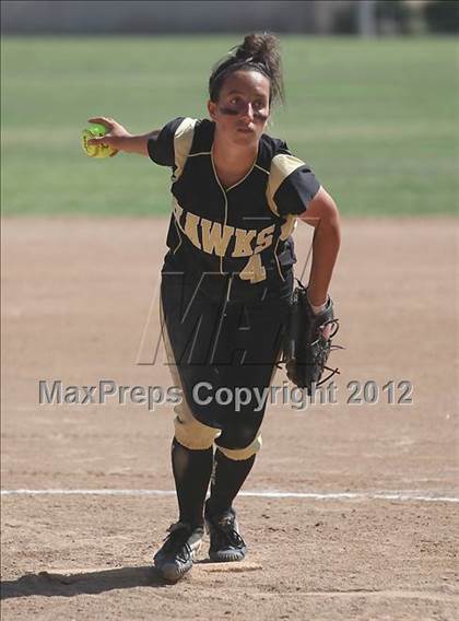 Thumbnail 1 in Knight @ Burroughs (CIF SS Playoffs) photogallery.