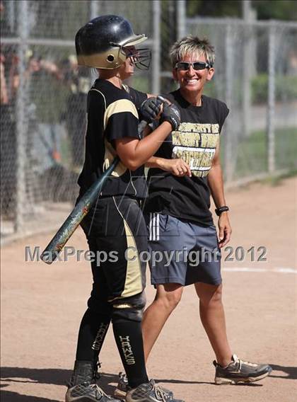 Thumbnail 1 in Knight @ Burroughs (CIF SS Playoffs) photogallery.