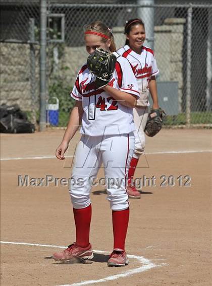 Thumbnail 3 in Knight @ Burroughs (CIF SS Playoffs) photogallery.