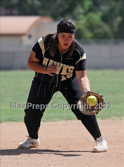Thumbnail 1 in Knight @ Burroughs (CIF SS Playoffs) photogallery.