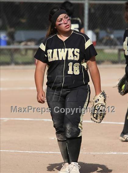 Thumbnail 1 in Knight @ Burroughs (CIF SS Playoffs) photogallery.