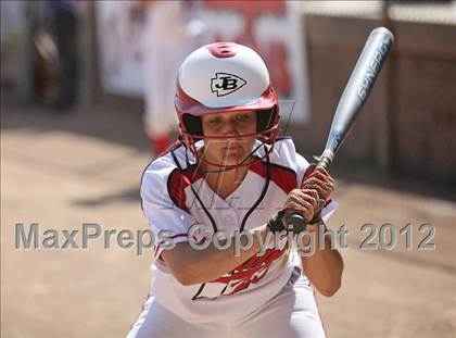 Thumbnail 1 in Knight @ Burroughs (CIF SS Playoffs) photogallery.