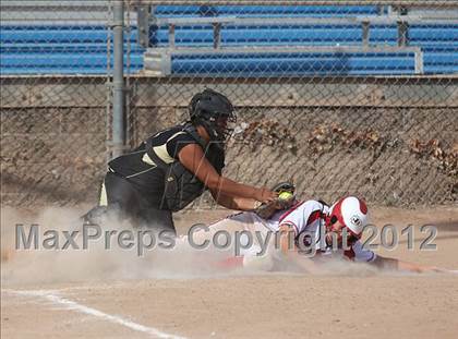 Thumbnail 3 in Knight @ Burroughs (CIF SS Playoffs) photogallery.
