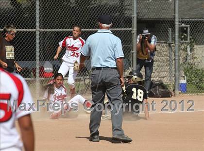 Thumbnail 1 in Knight @ Burroughs (CIF SS Playoffs) photogallery.