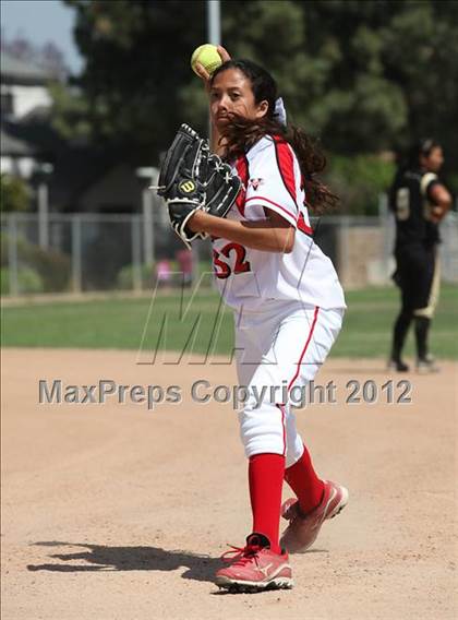 Thumbnail 3 in Knight @ Burroughs (CIF SS Playoffs) photogallery.
