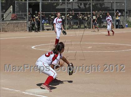 Thumbnail 3 in Knight @ Burroughs (CIF SS Playoffs) photogallery.
