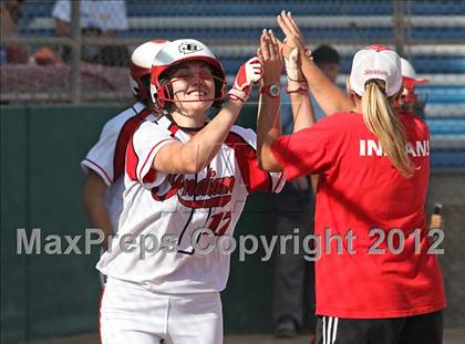 Thumbnail 1 in Knight @ Burroughs (CIF SS Playoffs) photogallery.