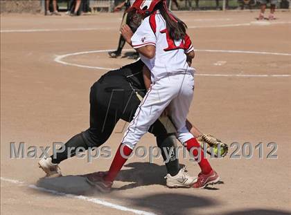 Thumbnail 2 in Knight @ Burroughs (CIF SS Playoffs) photogallery.
