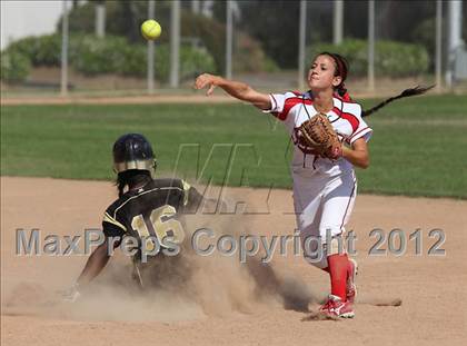 Thumbnail 1 in Knight @ Burroughs (CIF SS Playoffs) photogallery.