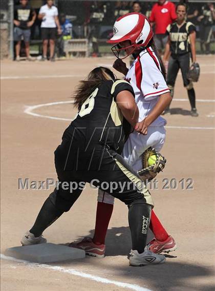 Thumbnail 1 in Knight @ Burroughs (CIF SS Playoffs) photogallery.