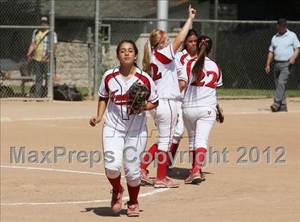 Thumbnail 1 in Knight @ Burroughs (CIF SS Playoffs) photogallery.