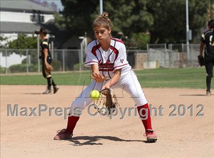 Thumbnail 2 in Knight @ Burroughs (CIF SS Playoffs) photogallery.