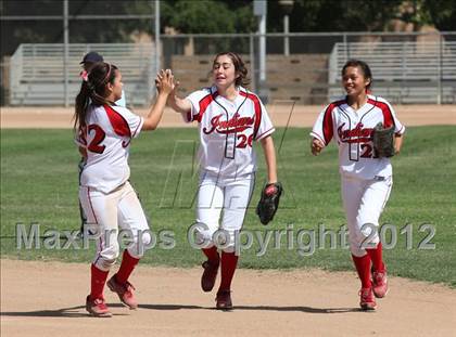 Thumbnail 2 in Knight @ Burroughs (CIF SS Playoffs) photogallery.