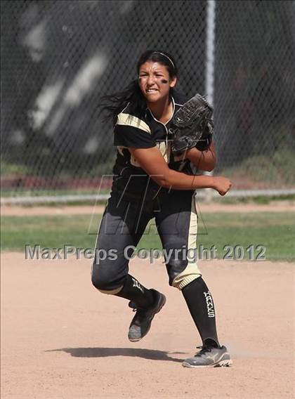 Thumbnail 2 in Knight @ Burroughs (CIF SS Playoffs) photogallery.