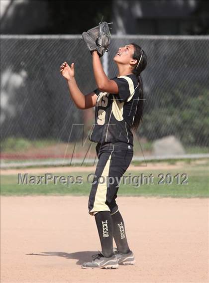 Thumbnail 2 in Knight @ Burroughs (CIF SS Playoffs) photogallery.