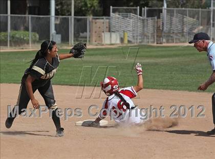 Thumbnail 1 in Knight @ Burroughs (CIF SS Playoffs) photogallery.