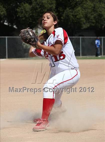 Thumbnail 1 in Knight @ Burroughs (CIF SS Playoffs) photogallery.