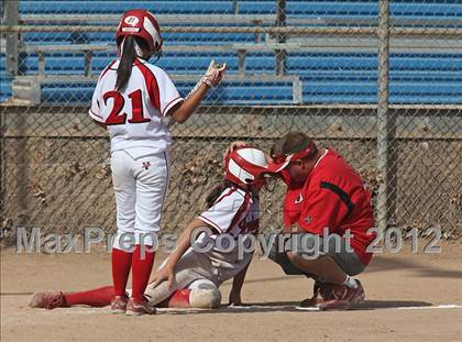 Thumbnail 1 in Knight @ Burroughs (CIF SS Playoffs) photogallery.
