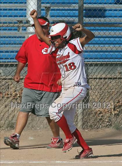 Thumbnail 3 in Knight @ Burroughs (CIF SS Playoffs) photogallery.