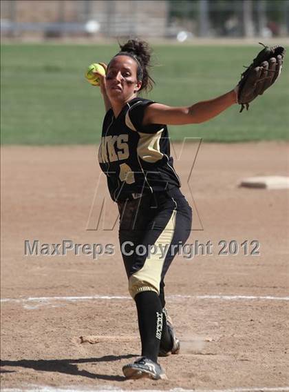 Thumbnail 2 in Knight @ Burroughs (CIF SS Playoffs) photogallery.