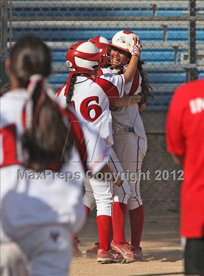Thumbnail 1 in Knight @ Burroughs (CIF SS Playoffs) photogallery.