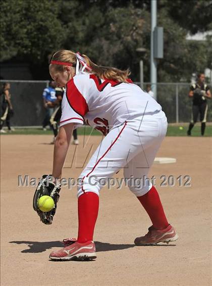 Thumbnail 3 in Knight @ Burroughs (CIF SS Playoffs) photogallery.