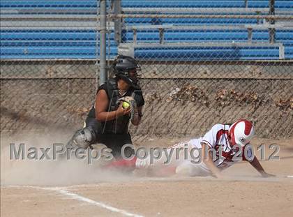Thumbnail 1 in Knight @ Burroughs (CIF SS Playoffs) photogallery.