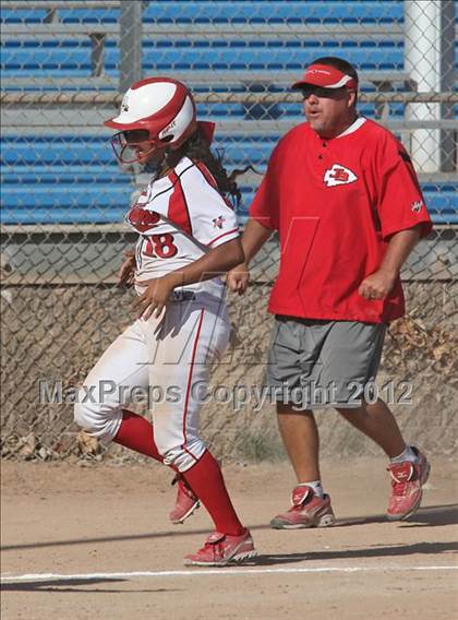 Thumbnail 1 in Knight @ Burroughs (CIF SS Playoffs) photogallery.