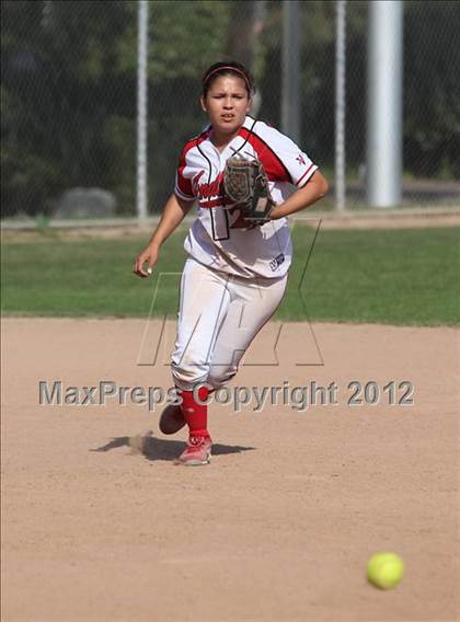 Thumbnail 1 in Knight @ Burroughs (CIF SS Playoffs) photogallery.