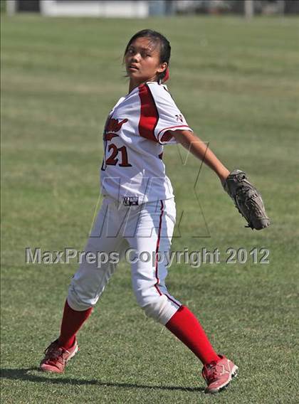 Thumbnail 2 in Knight @ Burroughs (CIF SS Playoffs) photogallery.